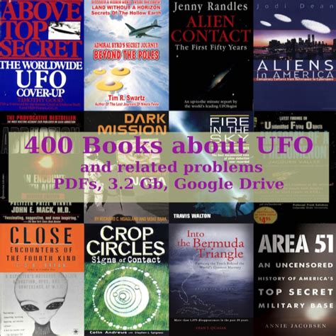 400 UFO Ebooks and Documents. (ZIP FILE) & BONUS BOOK CLUB access ...