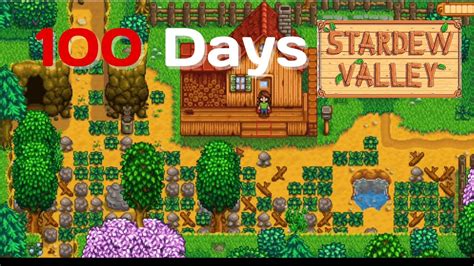 I Played 100 Days Stardew Valley But I Have A Insane Tiny Farm Part