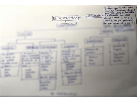 Solution Sustantivo Esquema B Sico Eso Studypool