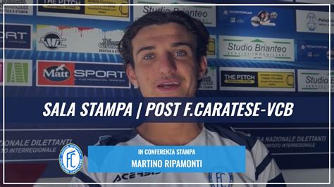 Conferenza Stampa Post Partita Di Martino Ripamonti YouTube