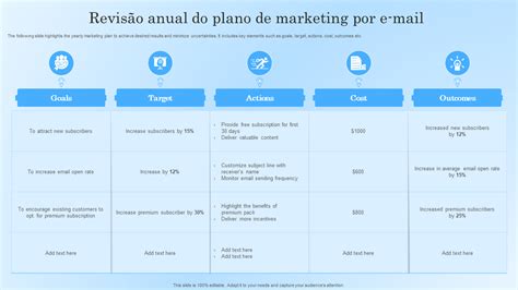 Os 7 Principais Modelos De Plano De Marketing Por E Mail Com Amostras E