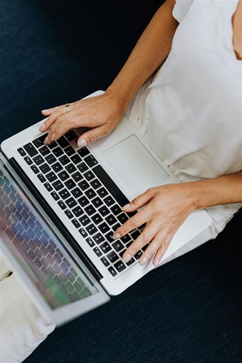 A Girl Watching Movie On Computer Laptop · Free Stock Photo