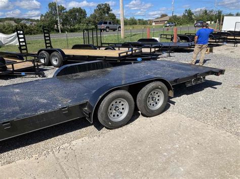 2022 Max Built Steel Deck Car Racing Trailer Max Built Trailers