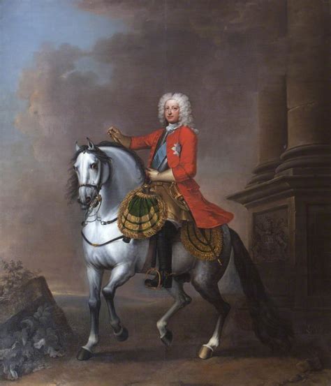 King George Ii 16831760 On Horseback John Wootton Artwork On Useum