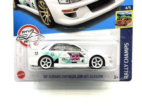 Hot Wheels Subaru Impreza B Sti Version Super Custom