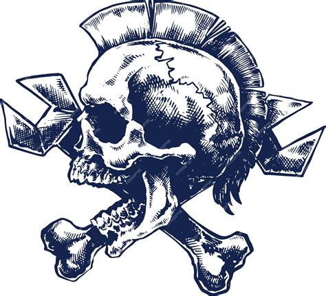 Premium Vector Mechanic Skull