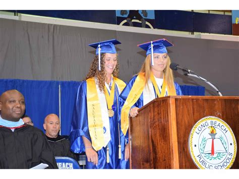 Long Beach High School Sends Off The Class Of 2017 | Long Beach, NY Patch