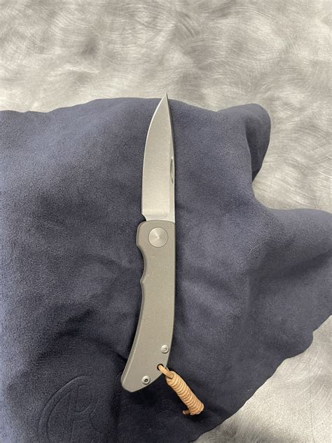 CHRIS REEVE KNIVES IMPINDA PLAIN DROP POINT Like New Buya