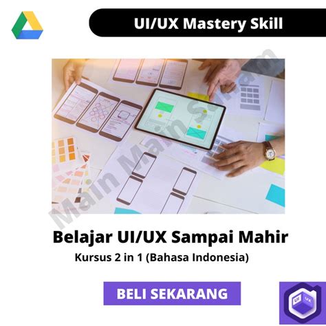 Jual Kursus 2 In 1 Belajar UI UX Design Sampai Mahir Shopee Indonesia