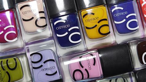 Catrice ICONAILS Nail Polish All 16 New Shades FemketjeNL YouTube