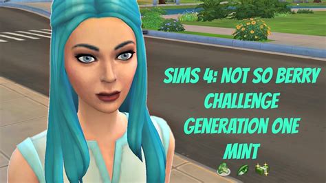 The Sims 4 Not So Berry Challenge Part 1 Berry Notso YouTube