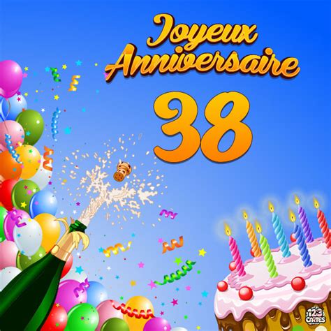 Carte Anniversaire 38 Ans Humour Singe Chic 123cartes