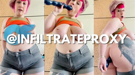 Proxy Paige Having Anal Fun With A Massive Toy Pornhub