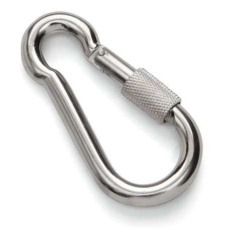 Snap Hook With Screw Lock Stainless Steel Steelgear