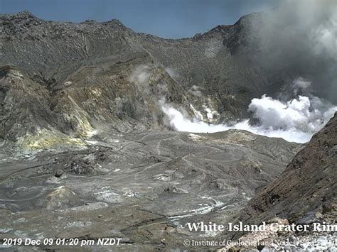 New Zealand Volcano Eruption Photos Of White Island Explosion The