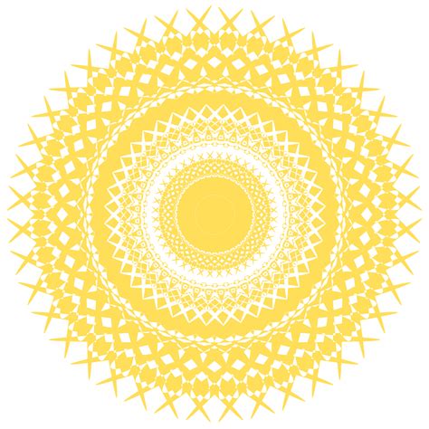 Ilustra O De Mandala De Ouro Png