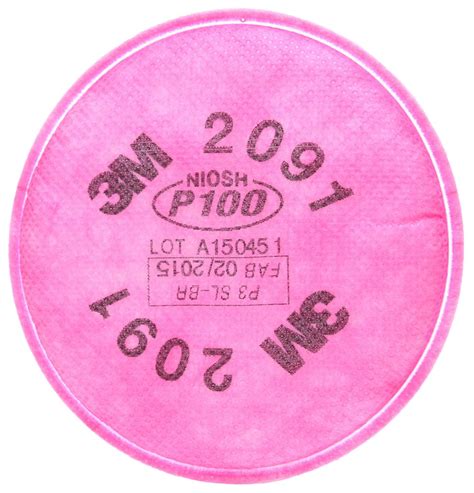 3m 2091 P100 Particulate Filters — Legion Safety Products