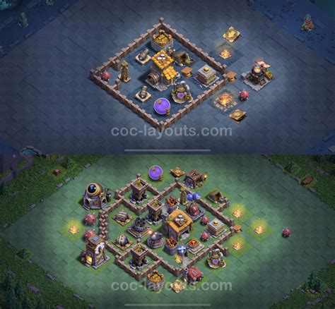 Top Builder Hall Level 6 Max Levels Base With Link Clash Of Clans