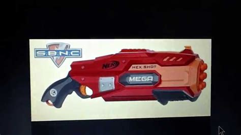 Nnn Nerf Mega Hex Shot Youtube