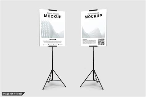 Tripod Banner Mockup