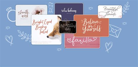 45 + Amazing Free and Premium Fonts for Wedding Invitations in 2022