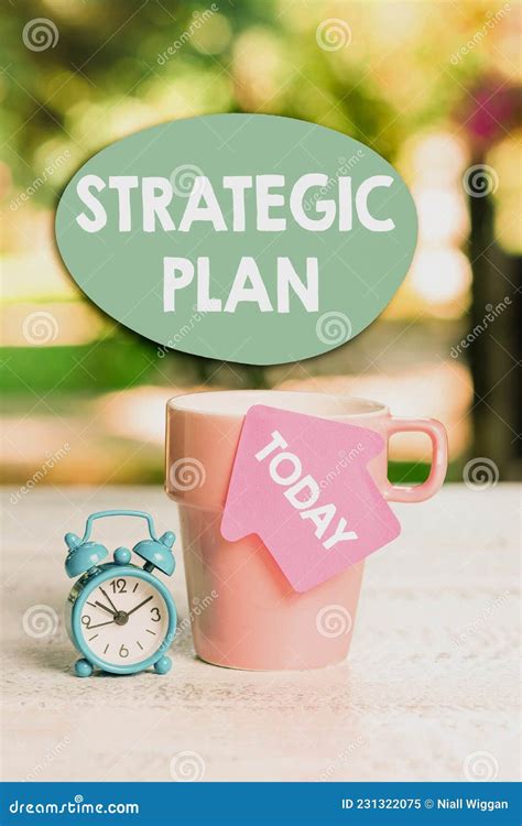 Writing Displaying Text Strategic Plan Concept Meaning A Process Of