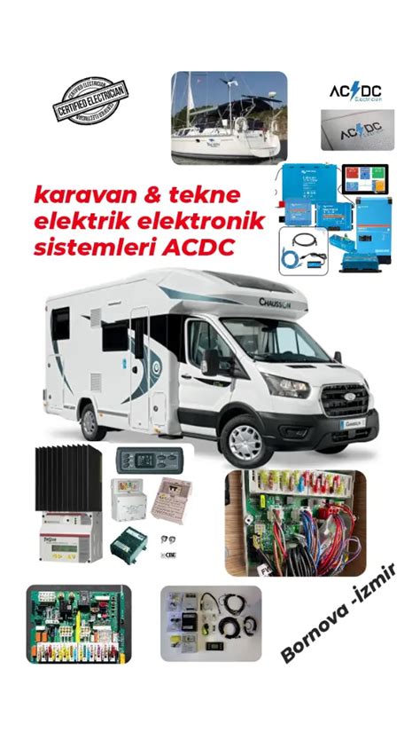 Tekne Karavan Elektrik Elektronik Sistemleri Acdc Tekne