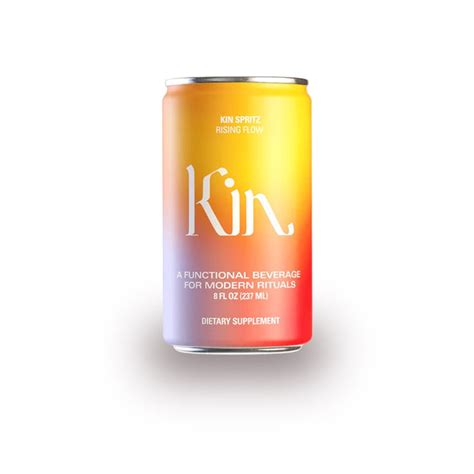 Kin Euphorics kin spritz: rising flow — functional beverage (single ca ...