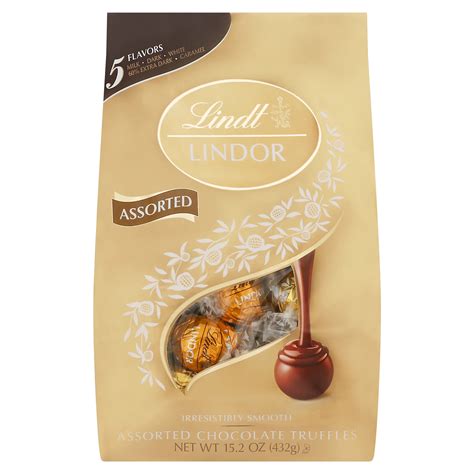 Lindt Lindor Assorted Chocolate Truffles Candy - Shop Candy at H-E-B