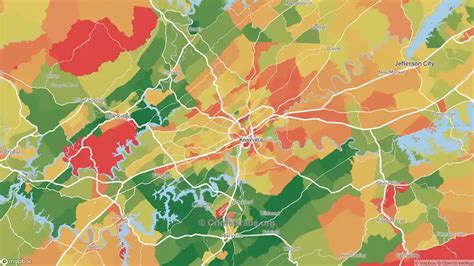 The Safest And Most Dangerous Places In Knox County Tn Crime Maps And