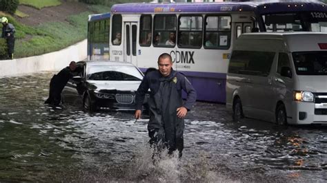 Clima En CDMX 24 De Octubre Conagua Espera Fuertes Lluvias A Esta Hora