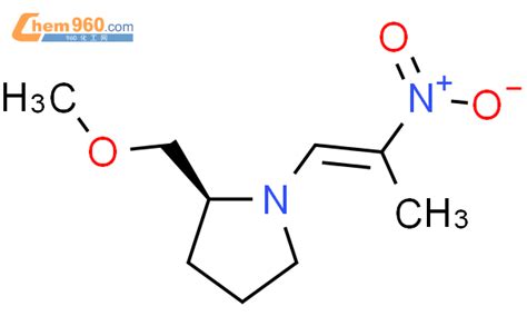 142697 45 8 Pyrrolidine 2 Methoxymethyl 1 2 Nitro 1 Propenyl S