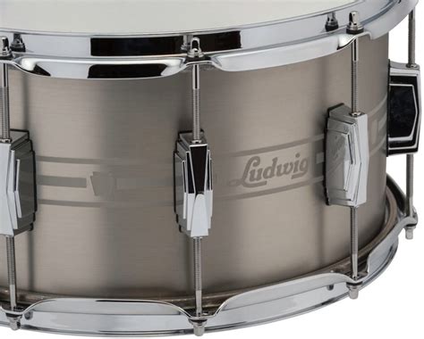 Ludwig Heirloom Series Stainless Steel Snare Drum X Inch