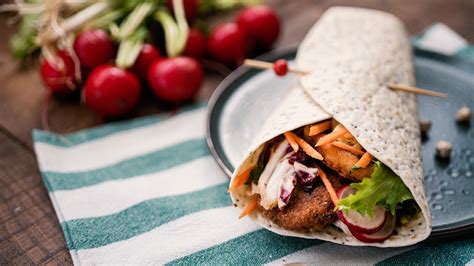 Falafel Wraps Fingerfood Schnell And Gesund • Koch Mit