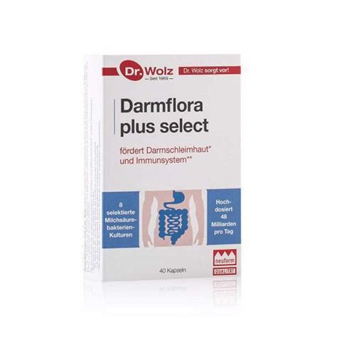 Dr Wolz Darmflora Plus Select 80 Capsules Dolans Pharmacy