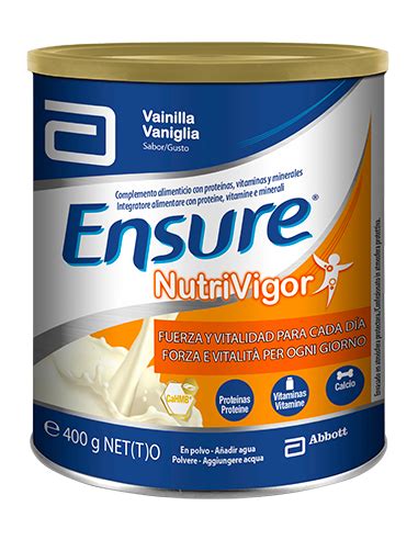 Ensure NutriVigor Polvo Sabor Vainilla