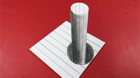 How To Draw 3d On Paper Easy 3d Drawing Tutorial Kolay 3d Çizim