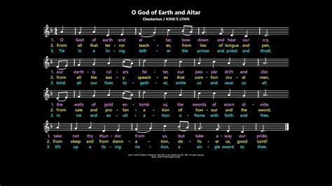 O God Of Earth And Altar Chesterton KING S LYNN YouTube