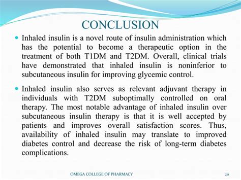 Insulin Through Inhalation Ppt Ppt