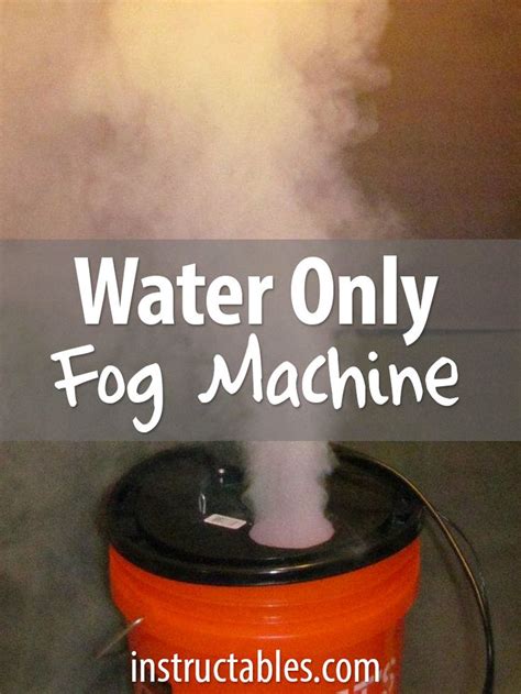 Water Only Fog Machine No Dry Ice No Fog Juice Steps