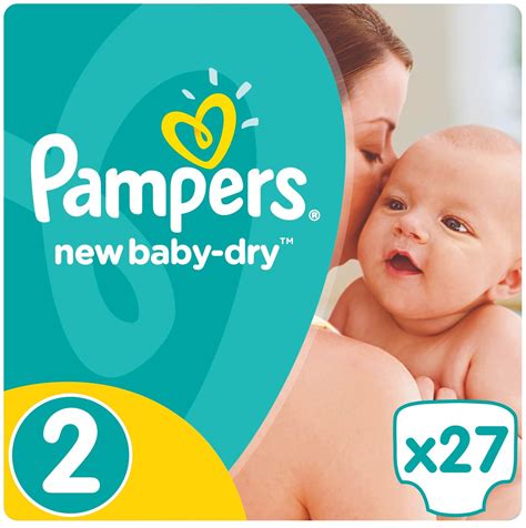 Pampers подгузники New Baby-Dry 2 (3-6 кг) — купить в интернет-магазине ...