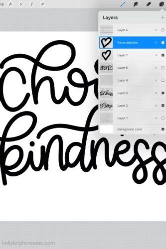 How To Create SVG Files Using Procreate Kelly Leigh Creates