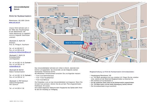 Klinik F R Nuklearmedizin Haupteingang R Mistrasse Ppt Herunterladen