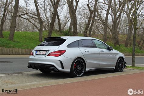 Mercedes Amg Cla 45 Shooting Brake X117 2017 08 April 2018 Autogespot