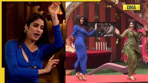 Bigg Boss 16 Janhvi Kapoor Mimics Abdu Rozik Dances With Gori Nagori