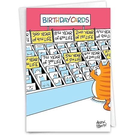 Amazon Nobleworks Funny Birthday Greeting Card With X Inch