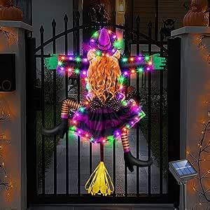 Amazon Crashing Witch Into Tree Halloween Decorations 43 Inch