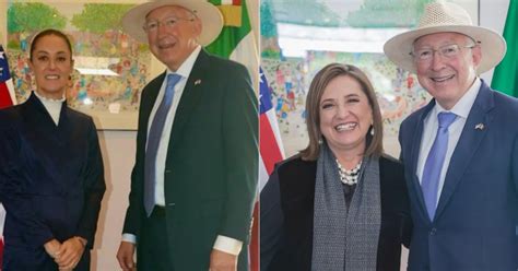 Para Discutir Agenda Entre M Xico Y Eua Se Re Ne Ken Salazar Con