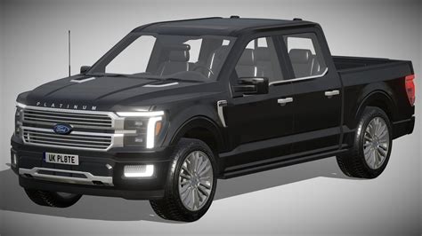 Ford F 150 Platinum 2024 Buy Royalty Free 3d Model By Zifir3d 53ad5f5 Sketchfab Store