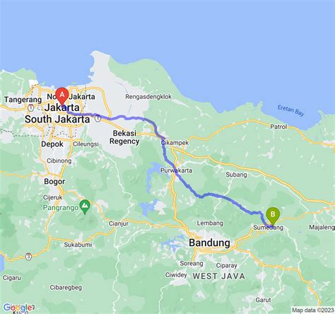 Temukan Jarak Dari Jakarta Ke Kab Sumedang Dan Berapa Lama